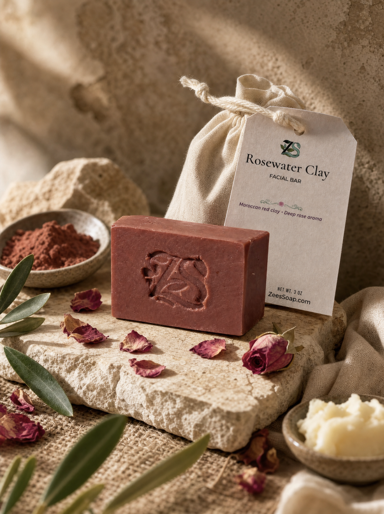 Rosewater Clay