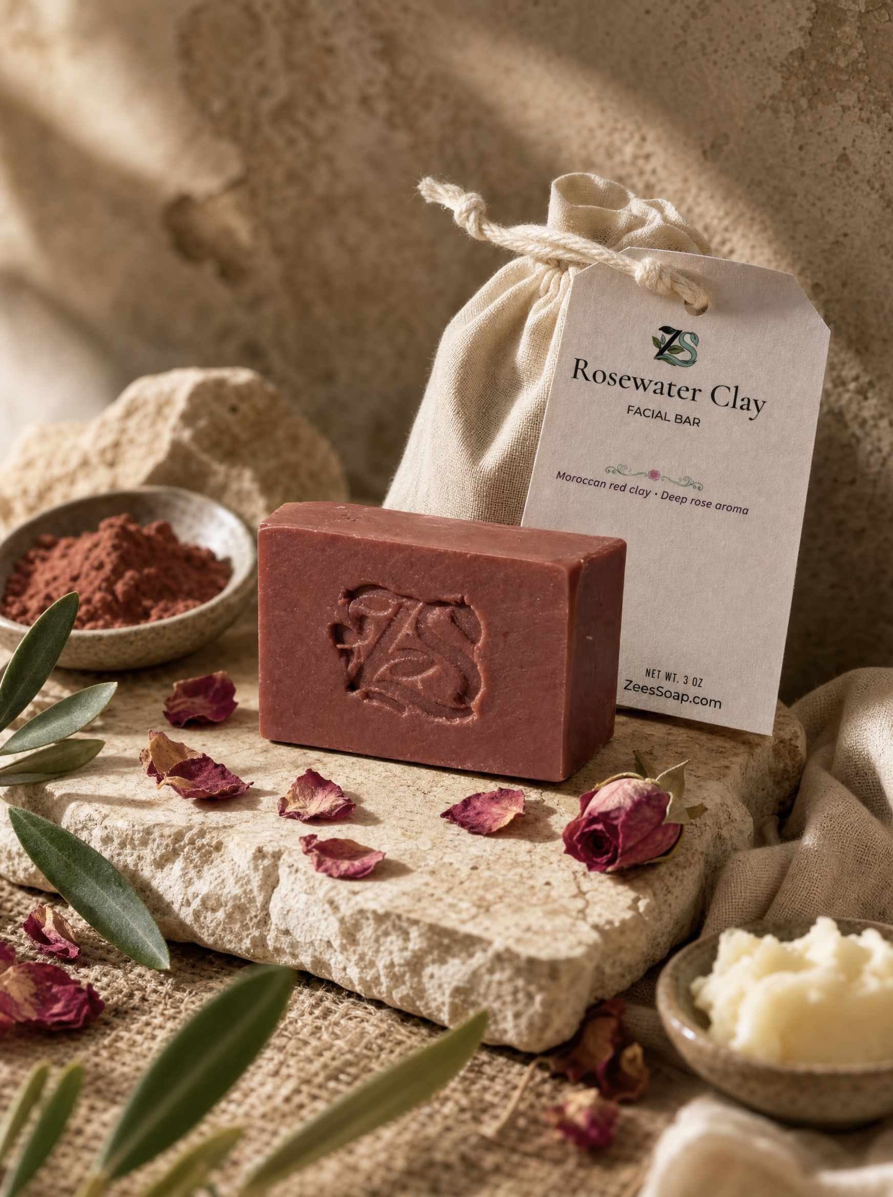 Rosewater Clay